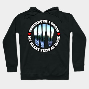 Heart Stays Home - West Virginia Hoodie